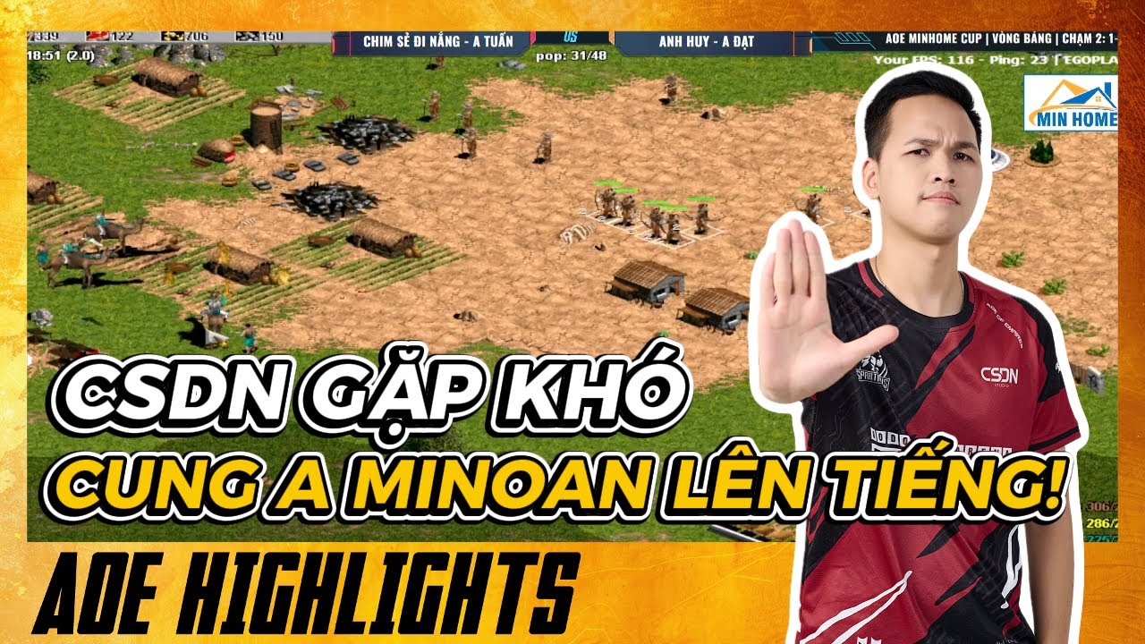 5 CUNG A? Chim Sẻ Đi Nắng vẫn có thể THỦ LẠI CÁI CHUỒNG LỢN NÀY? | AoE Highlights #aoe