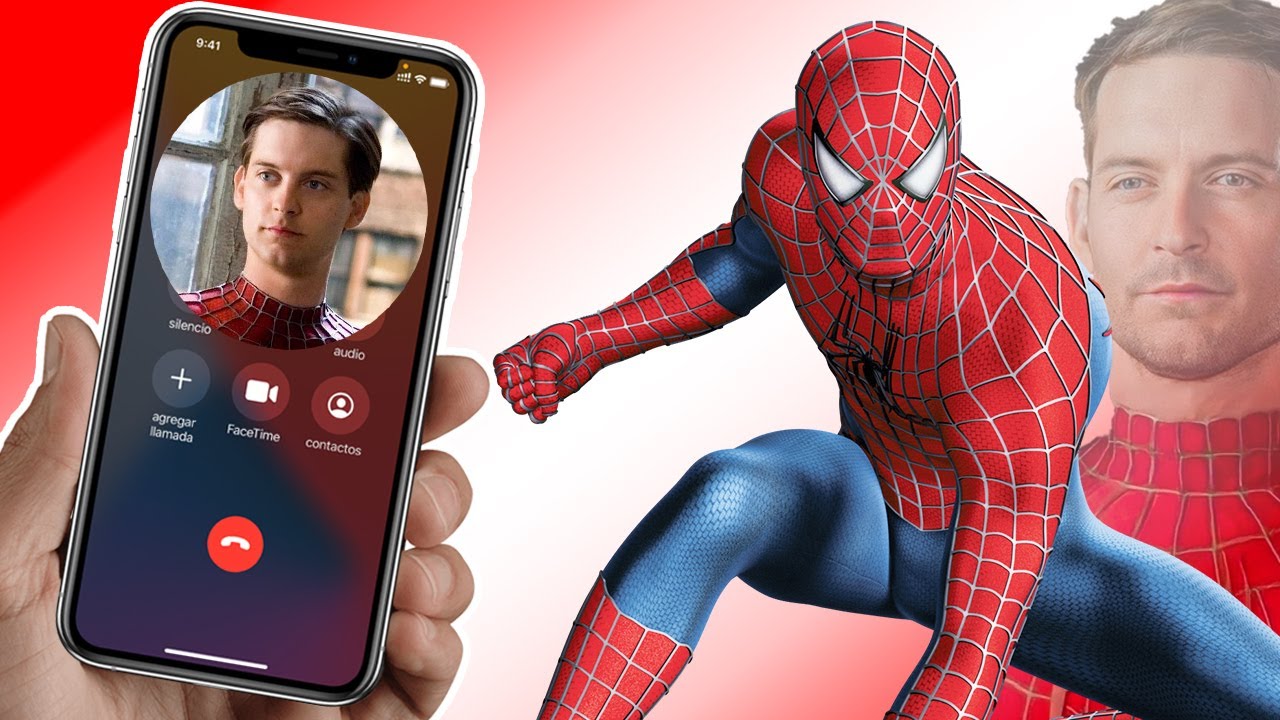 Spiderman 🕷🕸 Llamada del Hombre Araña ❤️💙 | Tobey Maguire |