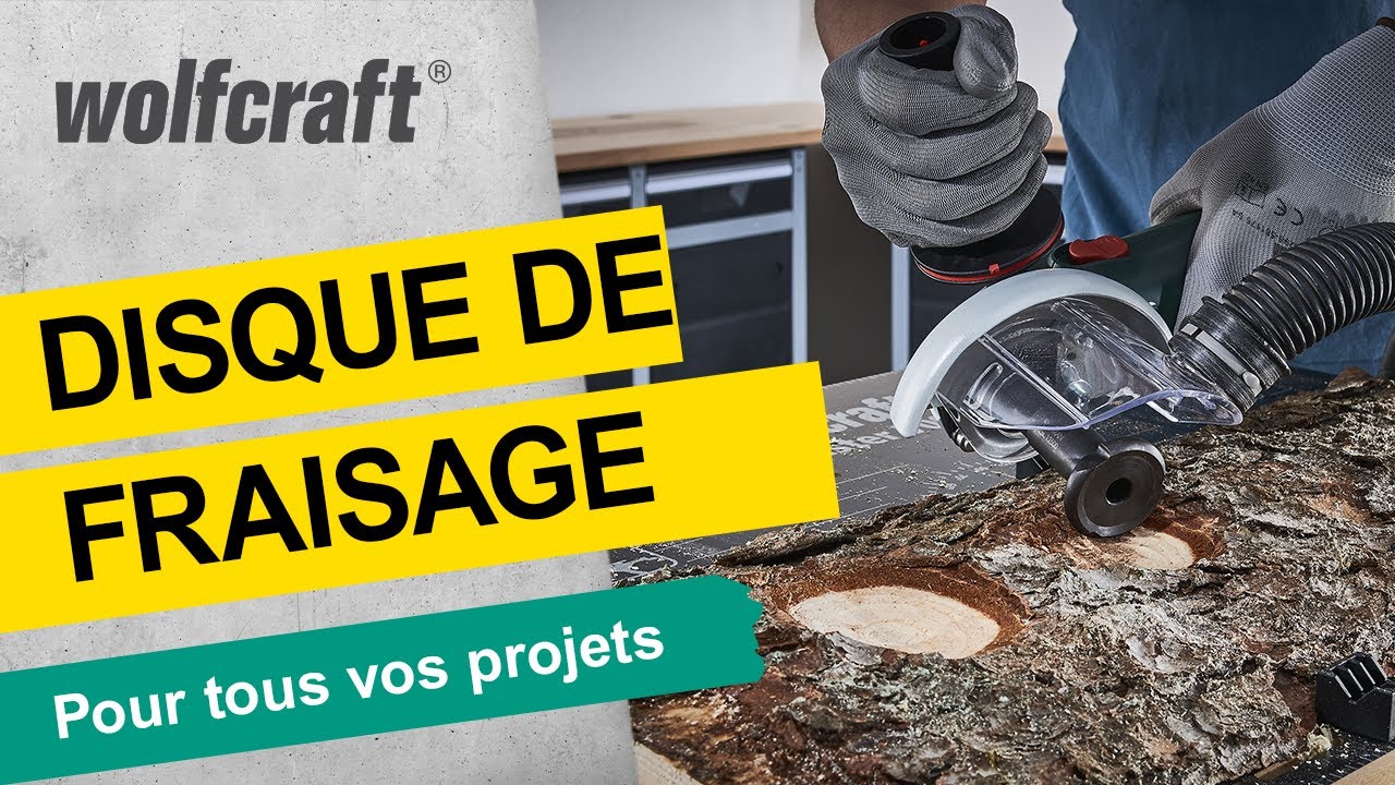 Le disque de fraisage 50mm | wolfcraft