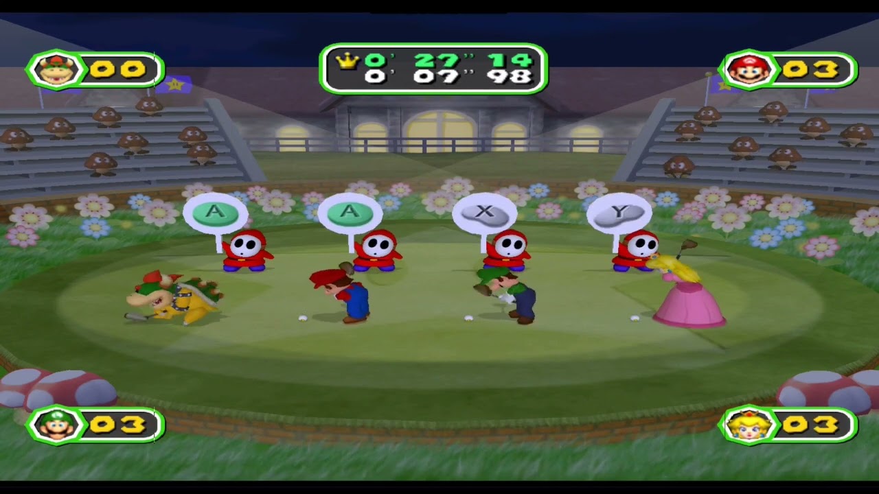 Mario Party 6 Koopa Kid Fails in Sunday Drivers