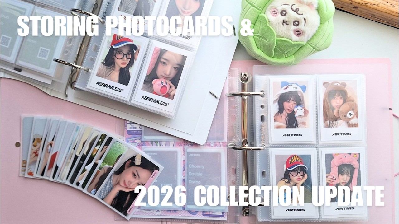storing photocards 3 ✦ chatting about 2026 collecting plans
