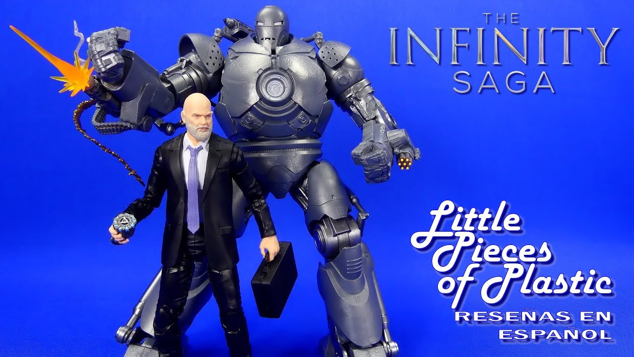 Obadiah Stane & Iron Monger Marvel Legends Infinity Saga Reseña Revisión Little Pieces Plastic