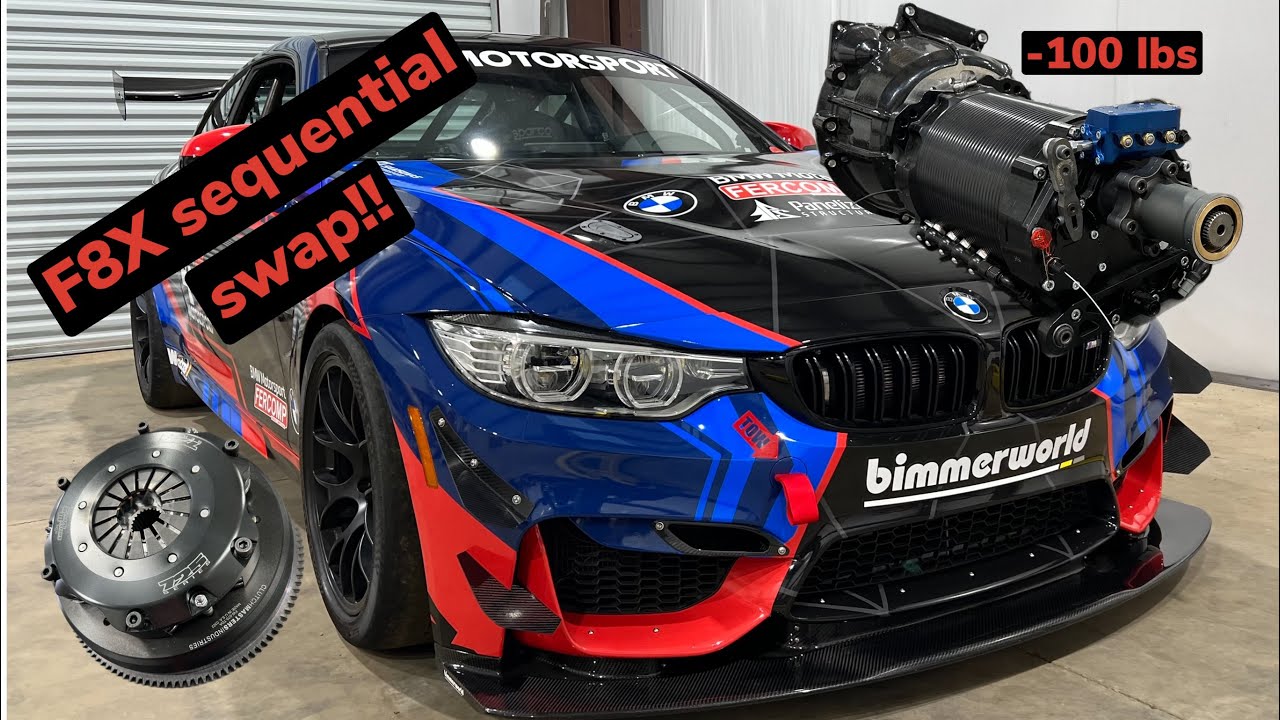 BMW F8X sequential swap part 1! Samsonas rwd6