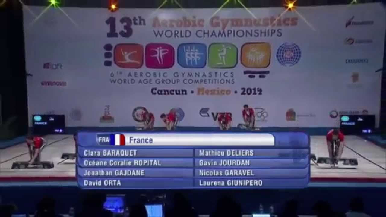 Clip Aérobic - La France Championne du Monde 2014 - Année Magique...