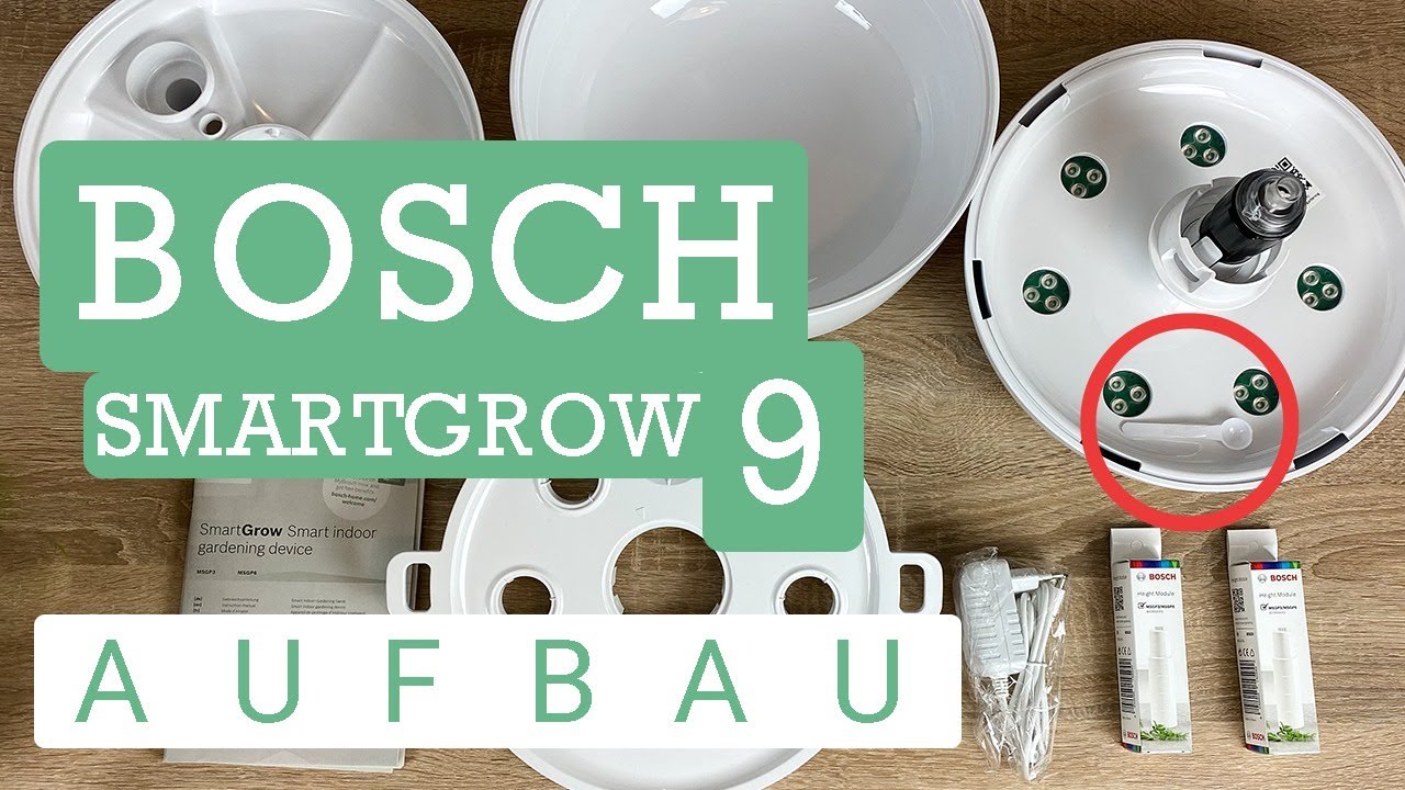 Bosch Smart Grow 6 - Aufbau