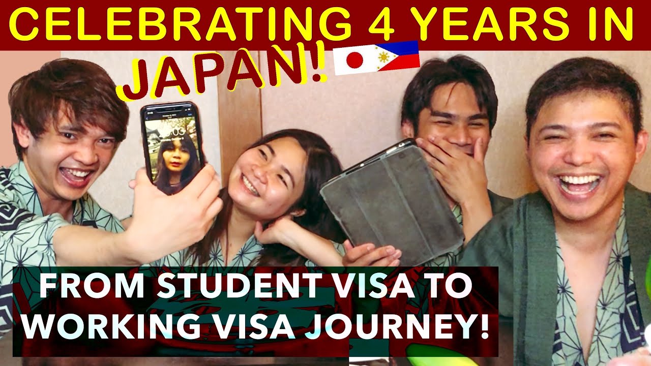 FROM STUDENT VISA TO WORKING VISA IN JAPAN, WE ARE CELEBRATING OUR 4 YEARS OF JOURNEY IN JAPAN!