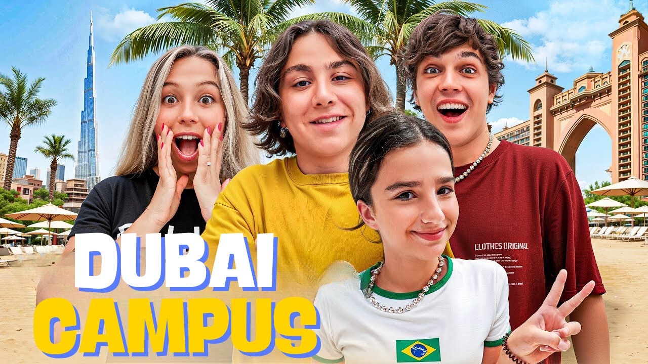 ISKOLÁSOK KERESIK A DUBAI CAMPUST | A legjobb videók a tinik kalandjairól | KiKiDo Campus Hungarian