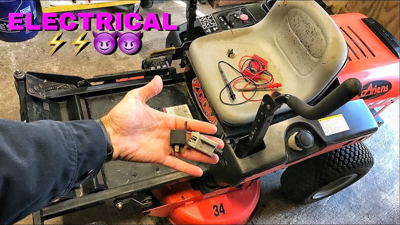 I BOUGHT A BROKE DOWN ZERO TURN | Part 2 ELECTRICAL SYSTEM FIXED