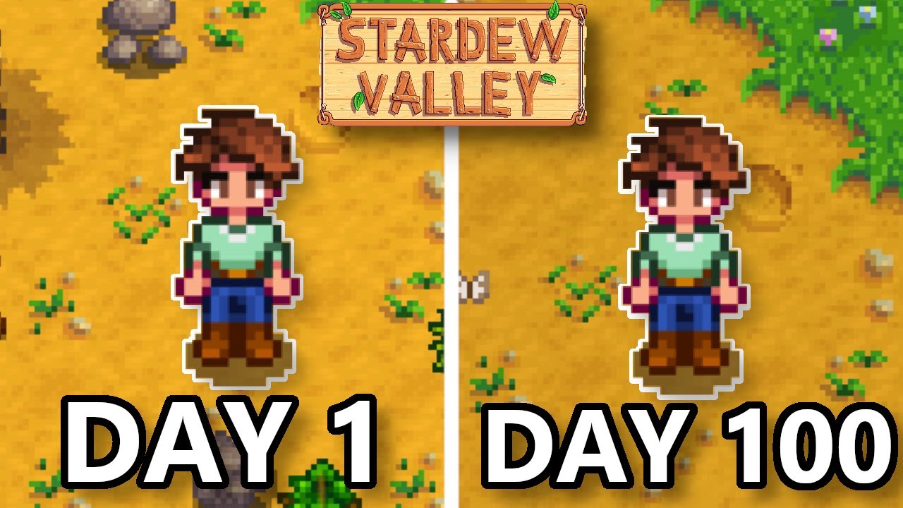 Я играл 100 дней в Stardew Valley, будучи новичком