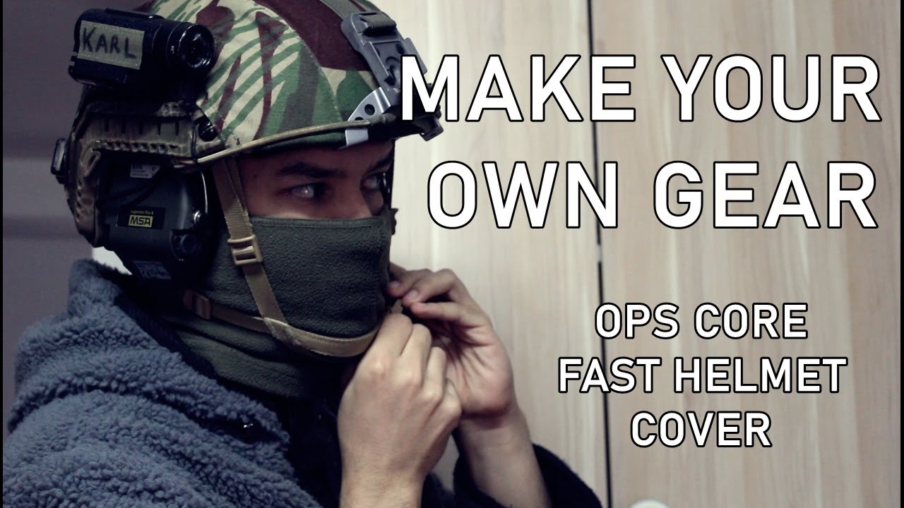 MYOG FAST HELMET COVER TUTORIAL | Make Your Own Gear