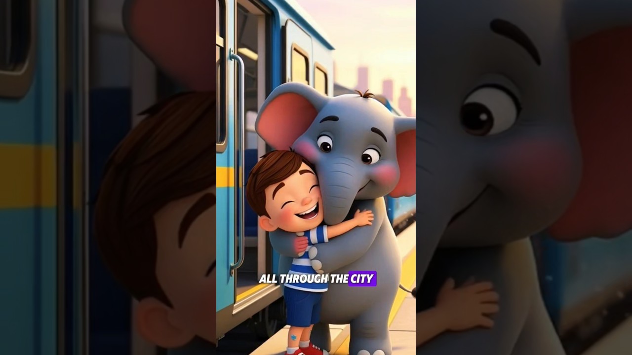 Choo Choo Train Song 🚂🎶 | Fun Kids Cartoon & Baby Song 