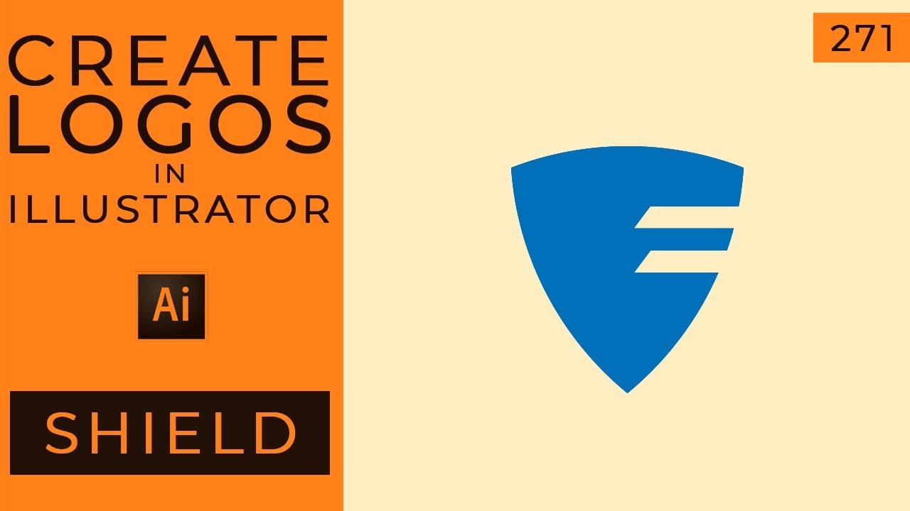 How to create a shield in Adobe Illustrator