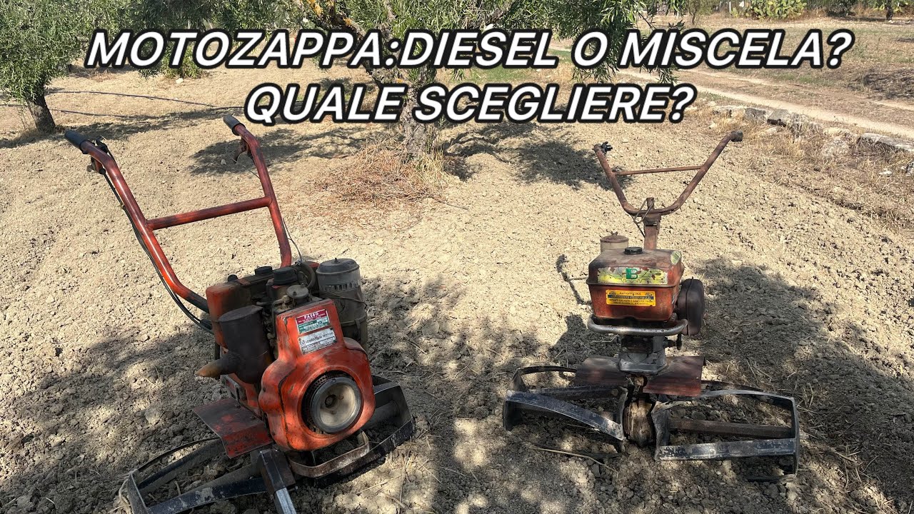 Motozappa:diesel o miscela?quale fa più al caso nostro?