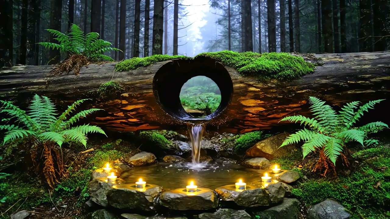 Calm Piano with Water Ambience 🌿 Deep Sleep & Inner Peace
