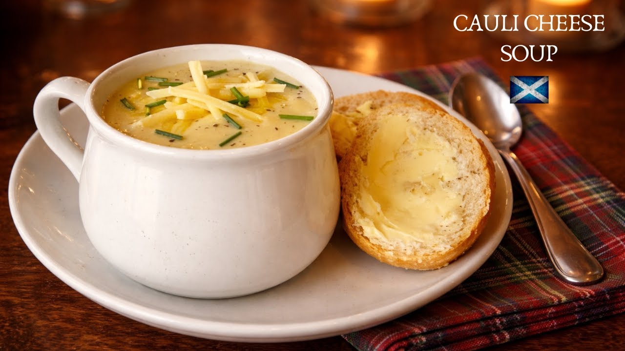 Cauliflower Cheese Soup | Easy 5 minute recipe :)
