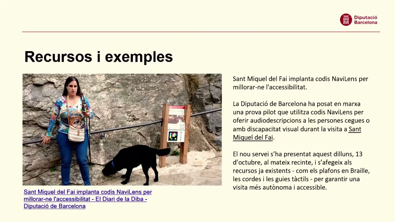 Comunicació inclusiva a la Diputació de Barcelona: eines per als municipis