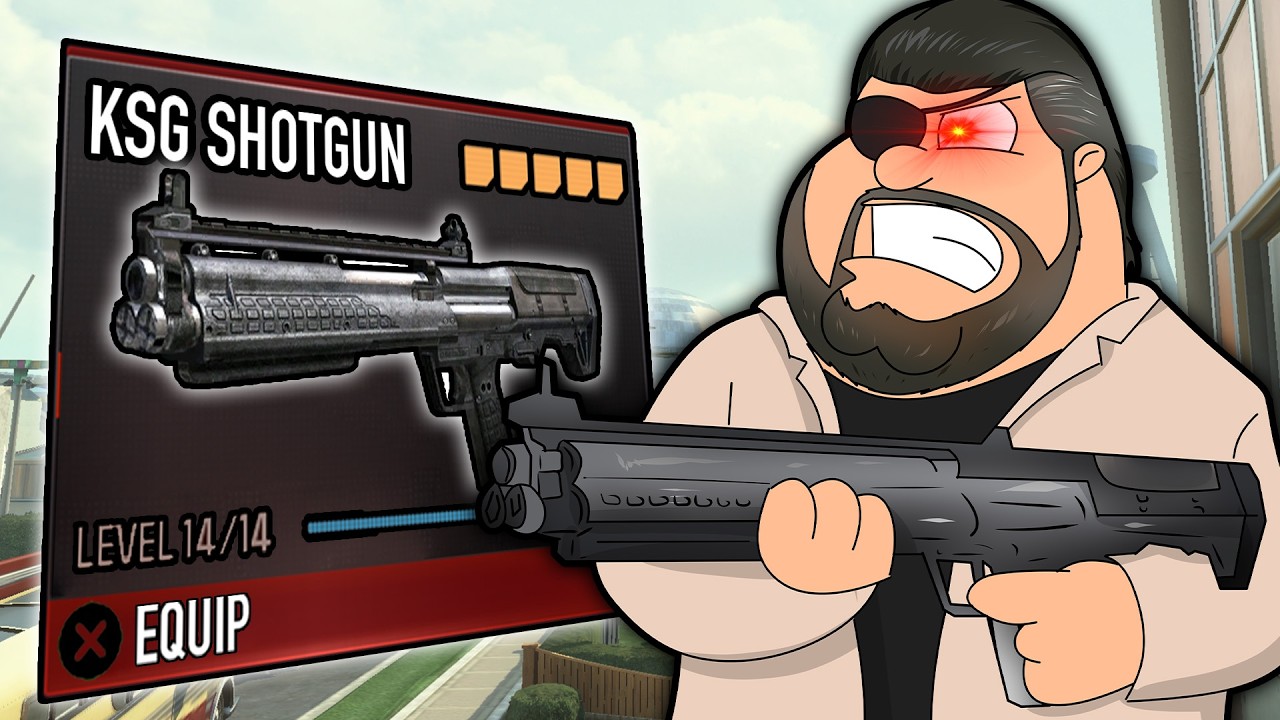 Токсичный дробовик KSG заставляет потеть и беситься в Black Ops 2