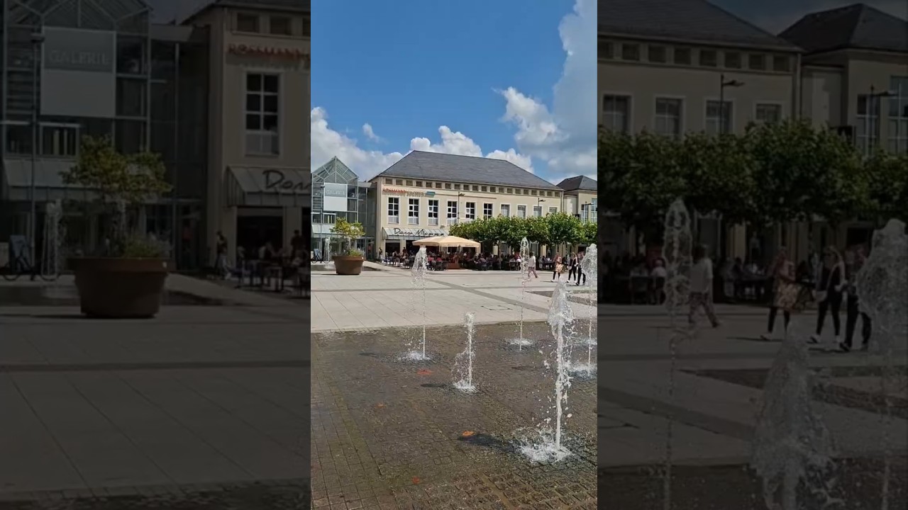 Wundersch&ouml;ne Kleinstadt im Saarland.  Saarlouis.  beautiful small town in germany 🥰🥰🥰