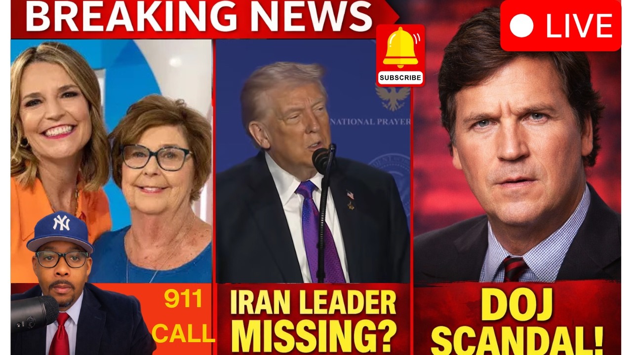 News at Noon: Iran  Video, Nancy Guthrie, Michigan Attack & Tucker Carlson DOJ Trouble | #TRUMP 📱