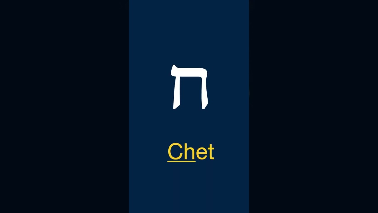 MEMORISE The Names of Hebrew Alphabet (Shorts)