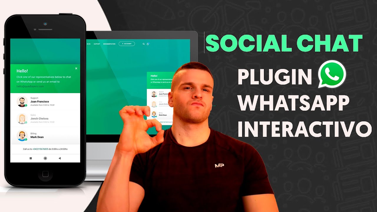 🟢 SOCIAL CHAT: El mejor Plugin de WhatsApp con Chat en la Web (WordPress)
