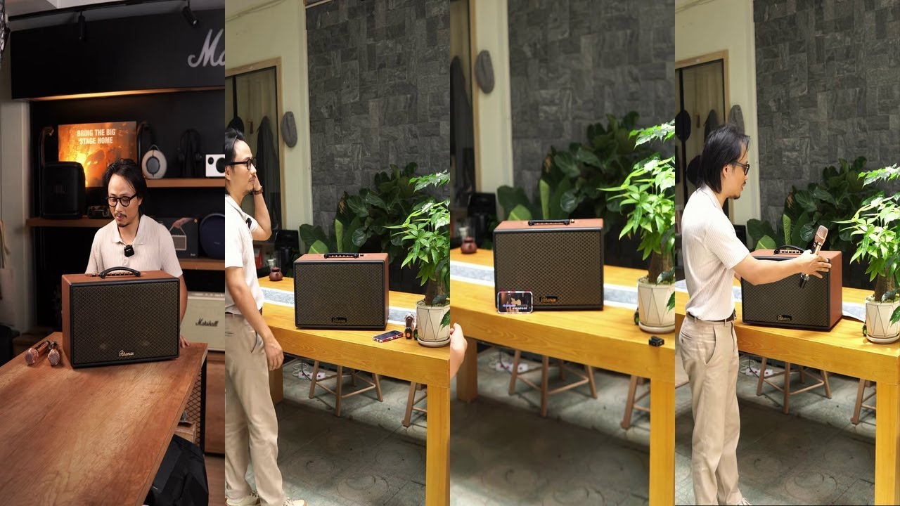 REVIEW LOA PARAMAX AURA KARAOKE DI ĐỘNG NHỎ GỌN CÔNG SUẤT KHỦNG 250W
