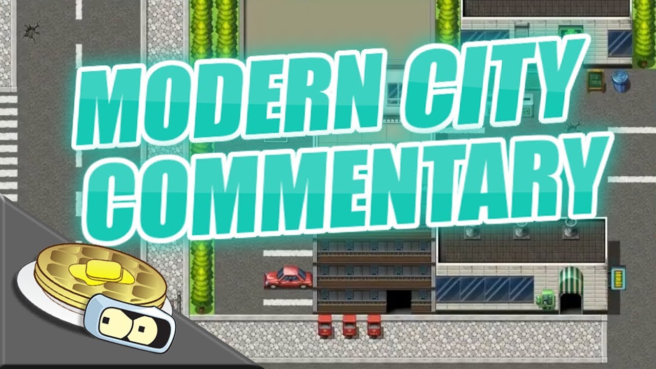 Modern City Speed Development COMMENTARY | RPG Maker MV MAP CREATION TUTORIAL