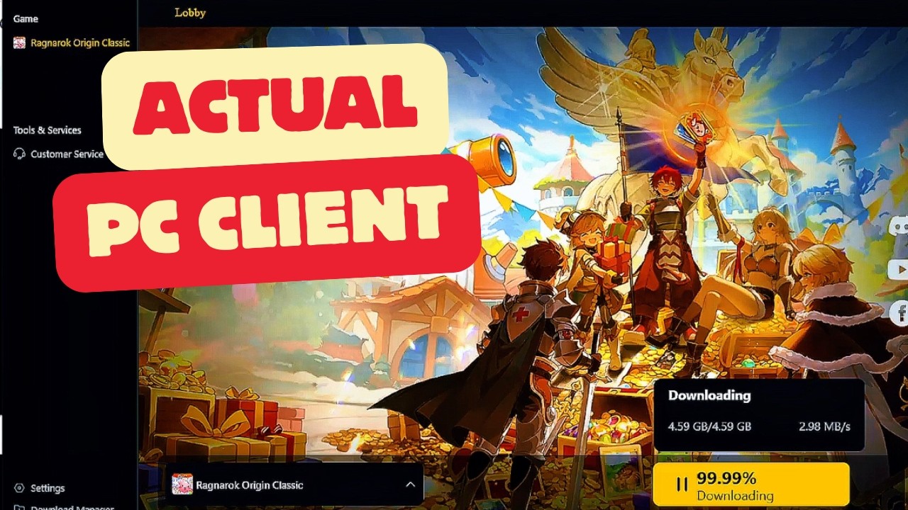 Ragnarok Origin Classic PC CLIENT *not emulator | ROC How to download PC Client