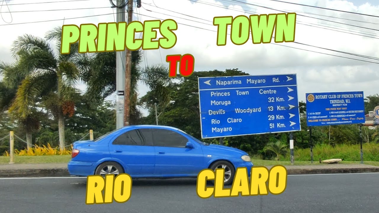 Princes Town to Rio Claro, Trinidad, Caribbean