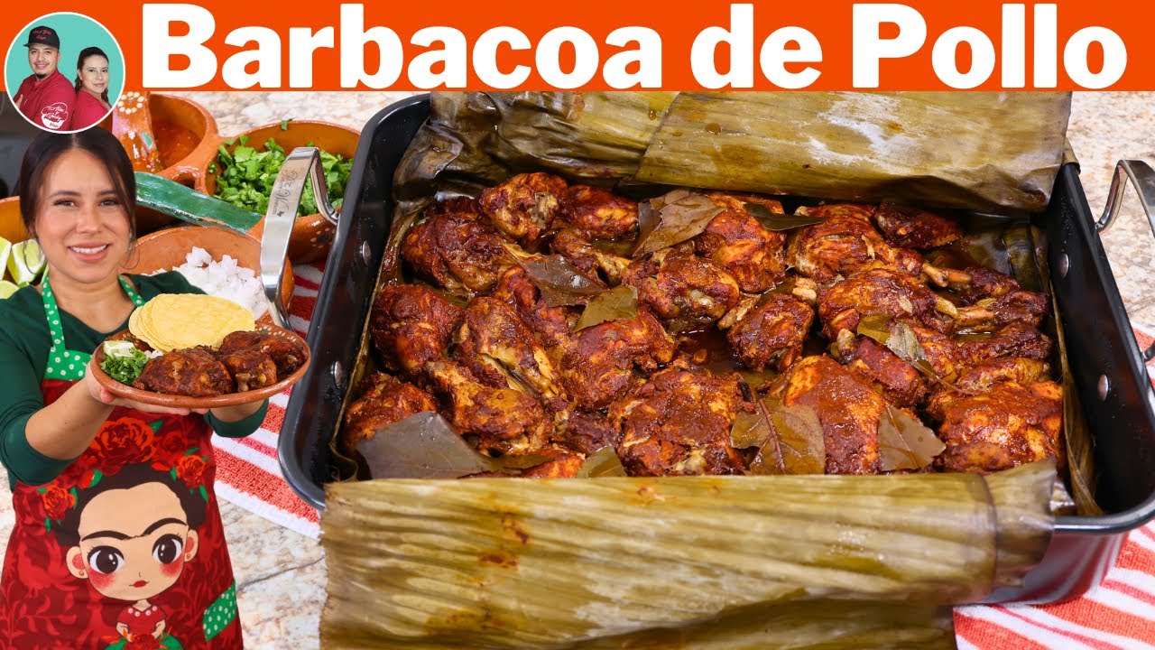 La Barbacoa de Pollo mas Deliciosa y Facil que Puedes Hacer en Horno o al Vapor |