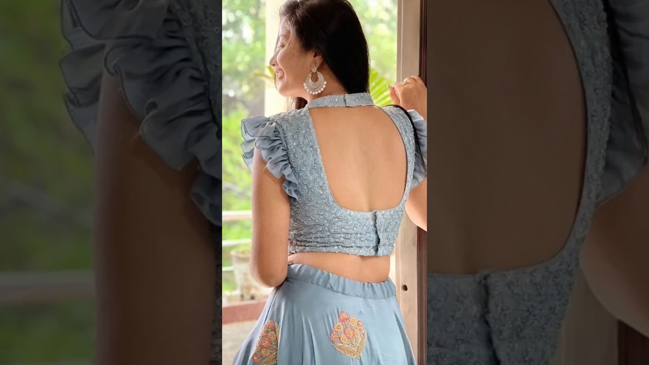 letest 2025 blouse back neck designs/ 2025trending blouse designs/ blouse backside design /#blouse