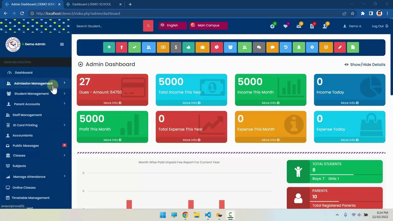 School ERP Software | School Management System | Free Demo