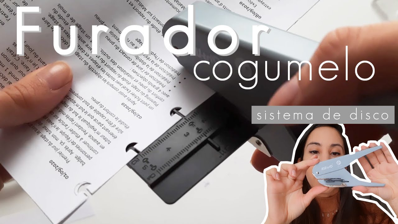 Furador do Caderno Inteligente l Como customizar o seu caderno
