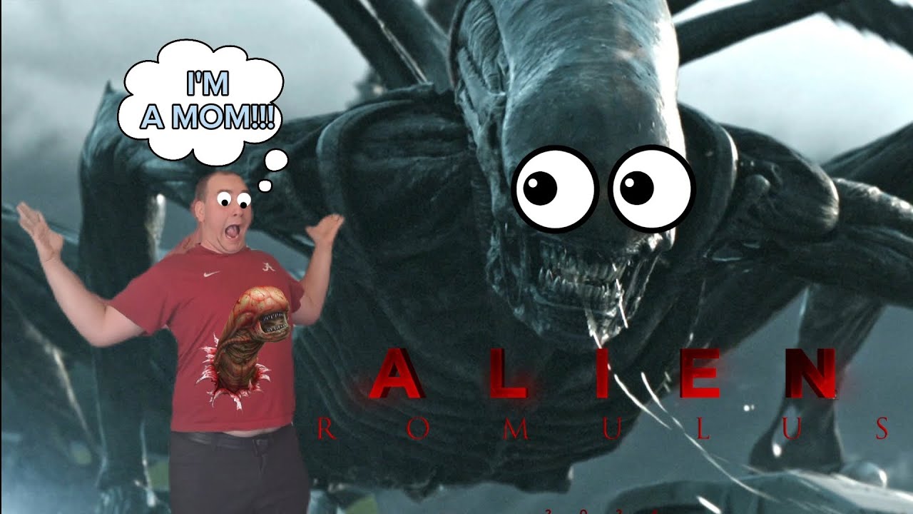 I'm a Mom!!| ALIEN ROMULUS Trailer Reaction