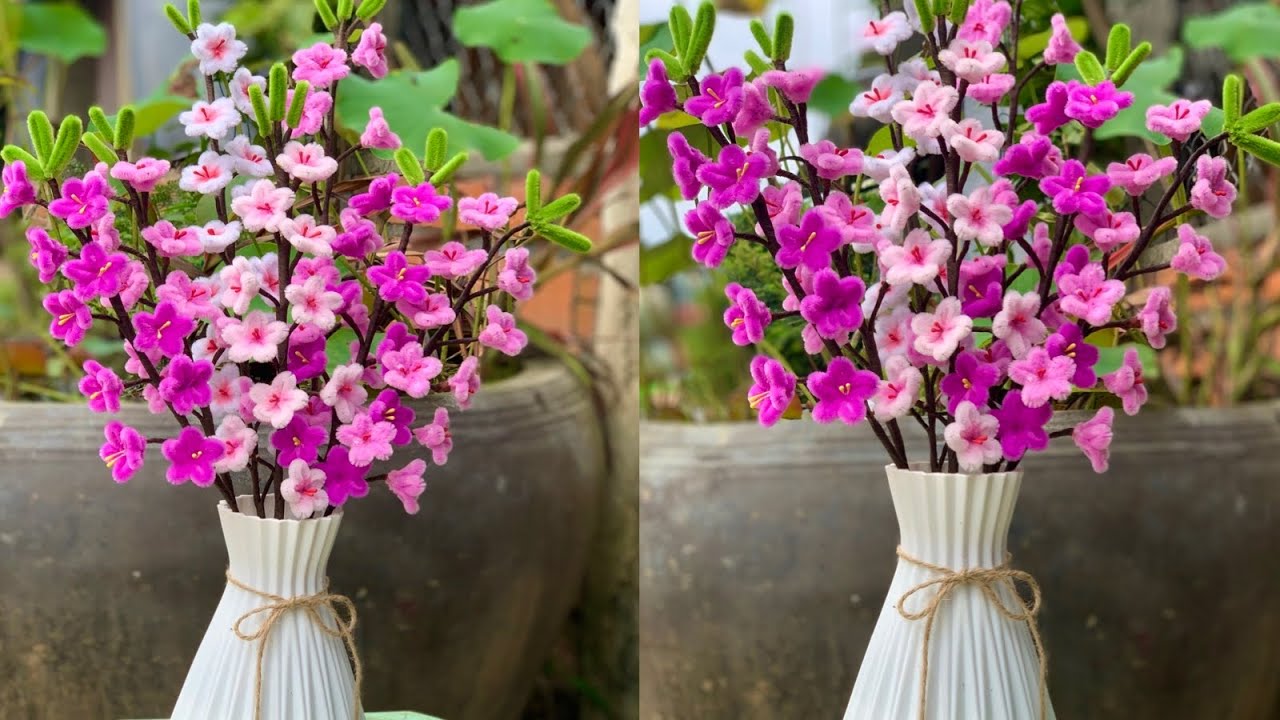 Easy way to make this beautiful flowers/DIY 