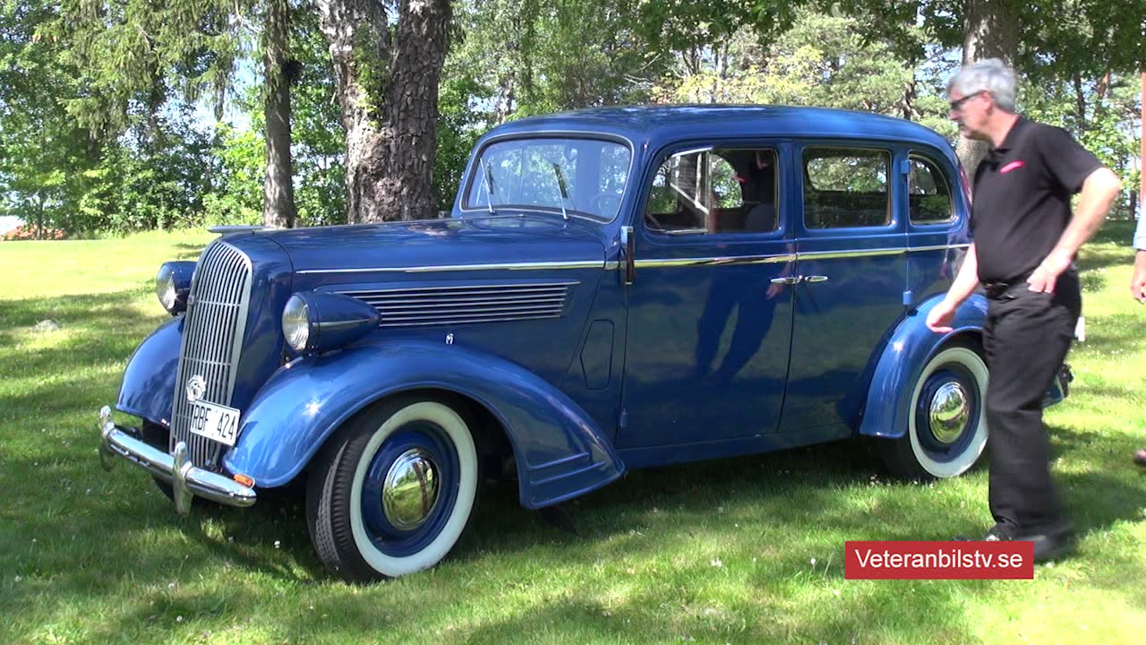 Veteranbilstv.se #28 Opel Super six -1938