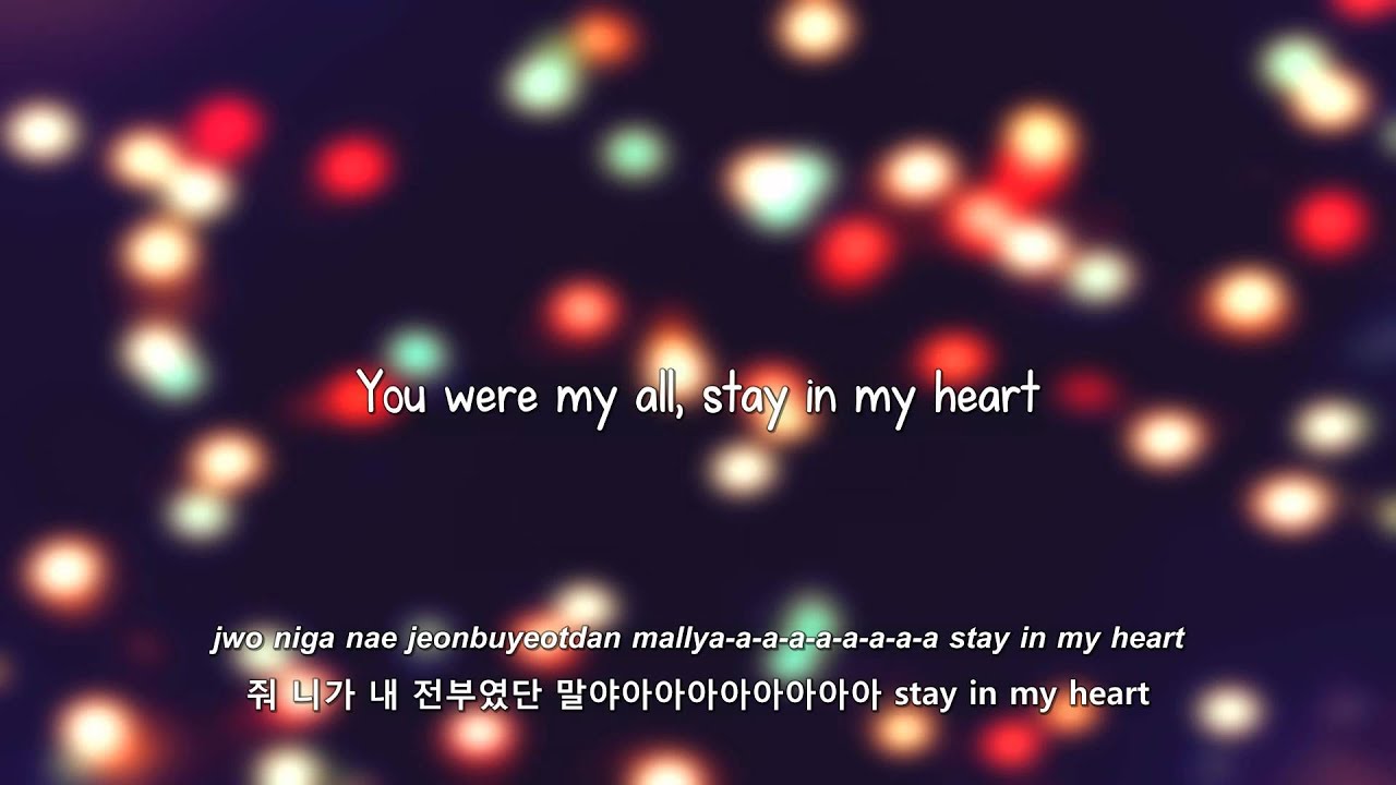 MBLAQ- Stay lyrics [Eng. | Rom. | Han.]