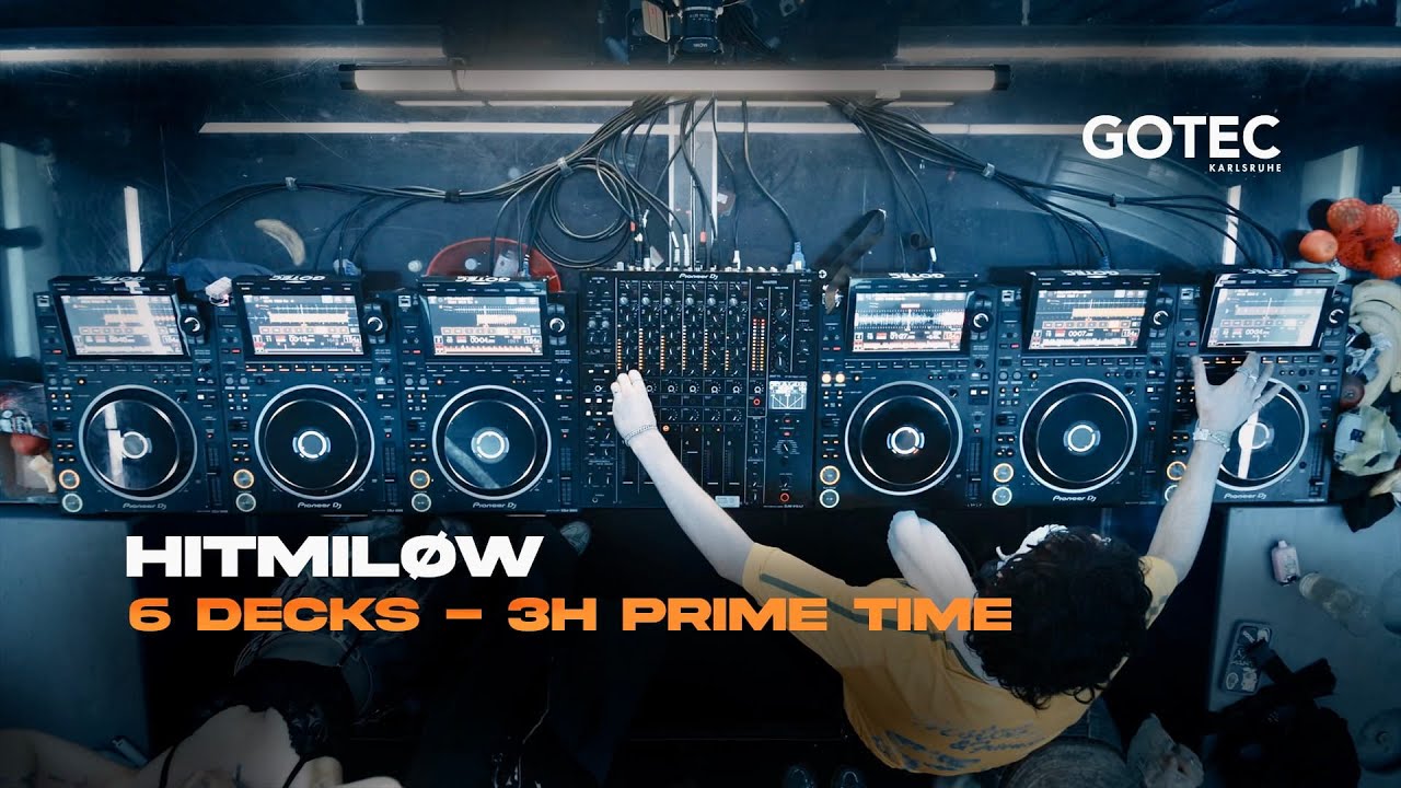 HiTMiLØW - 6 Deck Prime Time Journey (3 Hours of Hypnotic Groove → Bouncy Trance → 240 KMH) | @GOTEC
