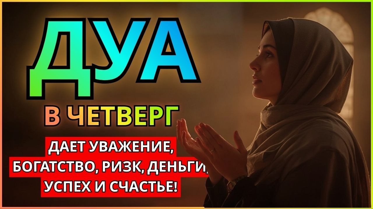 Дуа утром В Четверг на Удачу деньги всегда будут приходить к вам ИншаАллах