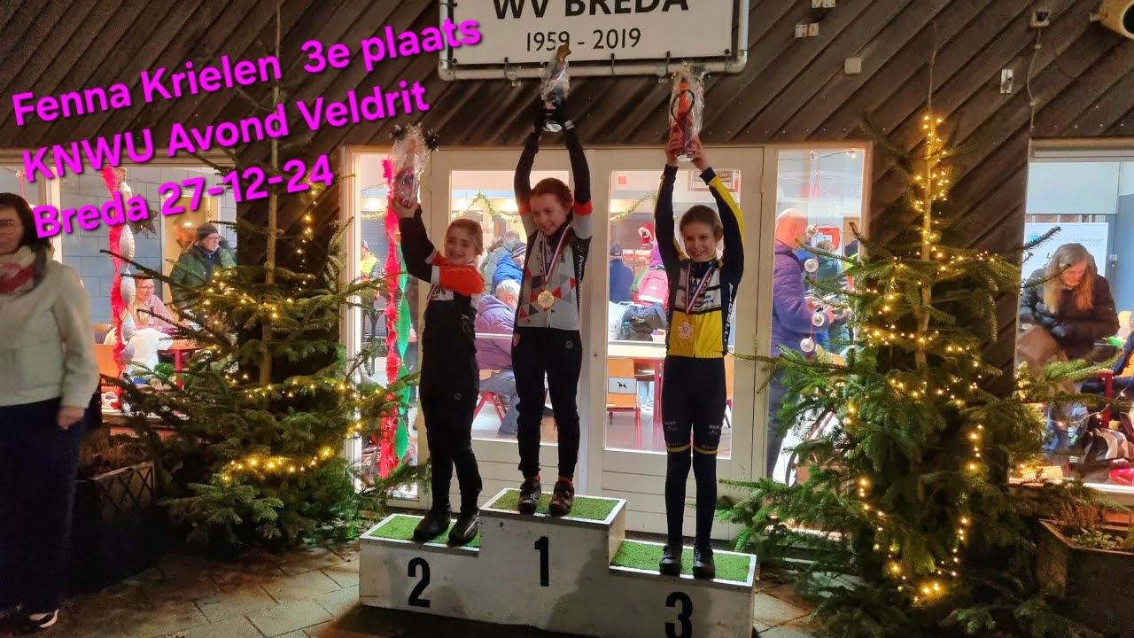 Fenna Krielen KNWU Avond veldrit Breda 27 december 2024