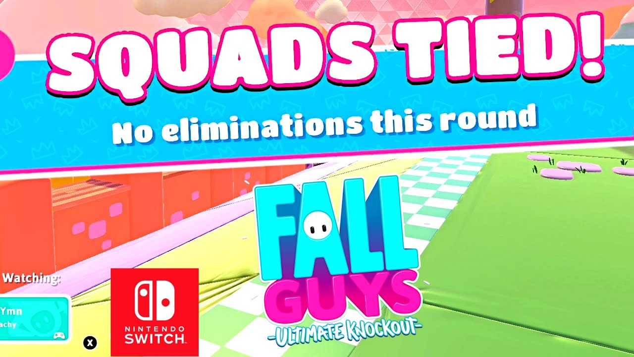 Fall Guys Free 2 Play Nintendo Switch Online Squad Gameplay #52