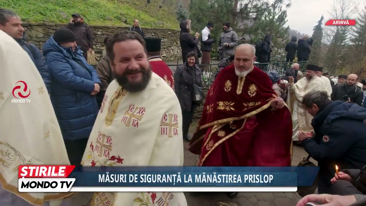 MĂSURI DE SIGURANȚĂ LA MĂNĂSTIREA PRISLOP
