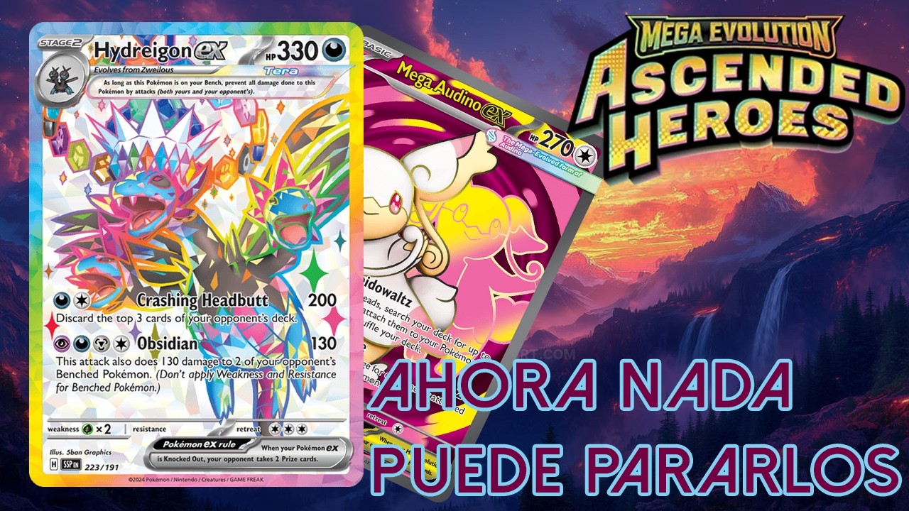Hydreigon y Audino, la combinación más RÁPIDA y DESTRUCTIVA de todas