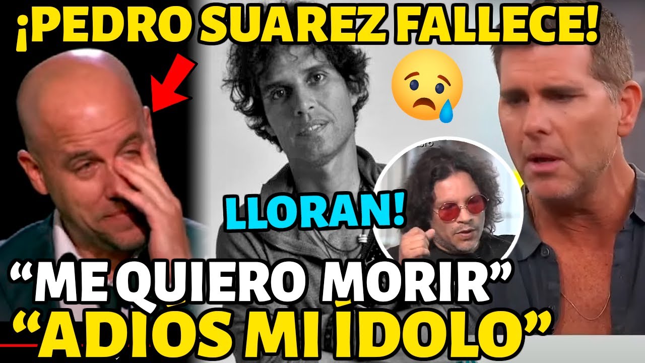 ¡DESTR0ZAD0S! GIANMARCO, CHRISTIAN MEIER y MÚSICOS x MUERTE DE PEDRO SUAREZ VERTIZ! 