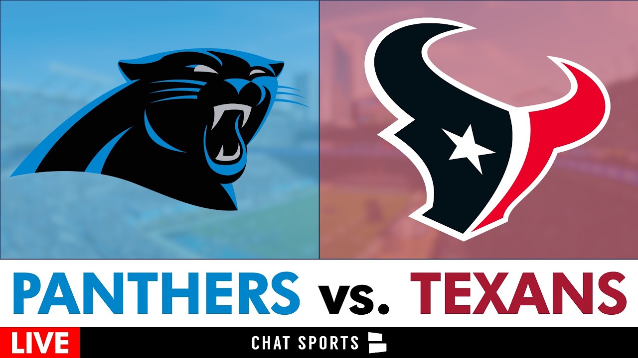 Texans vs. Panthers Preseason Live Free Streaming Scoreboard & Play-By-Play | NFL Preseason Week 3