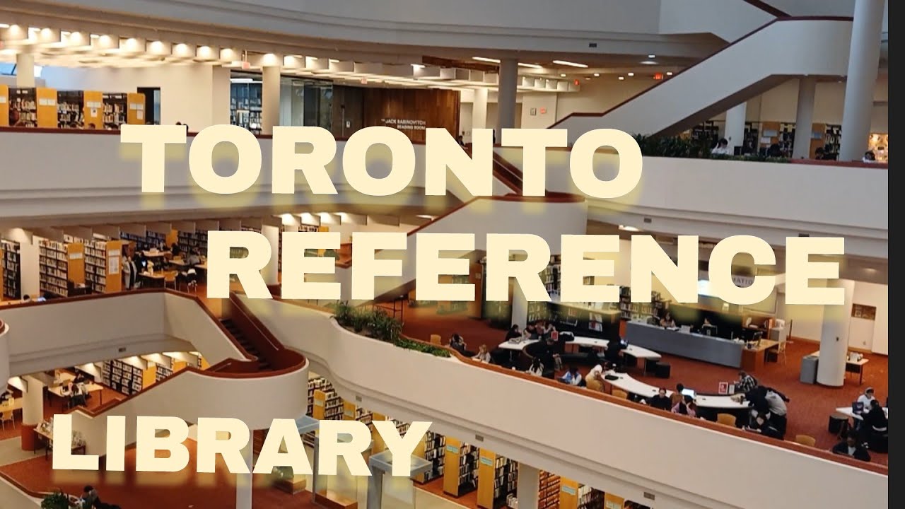 TORONTO REFERENCE PUBLIC  LIBRARY IS THE LARGEST  LIBRARY IN CANADA IN THE CENTER . @JNoworolnik.