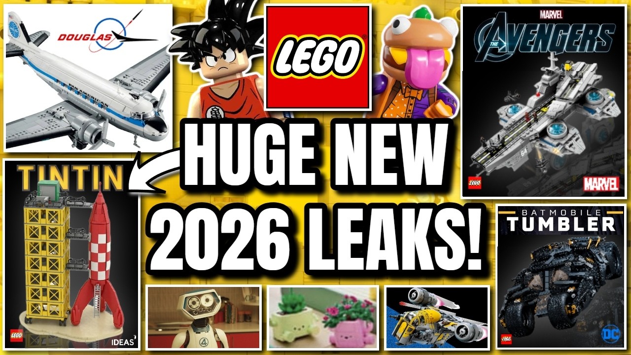 NEW LEGO LEAKS! (Icons, Ideas, Marvel, Promos & MORE!)
