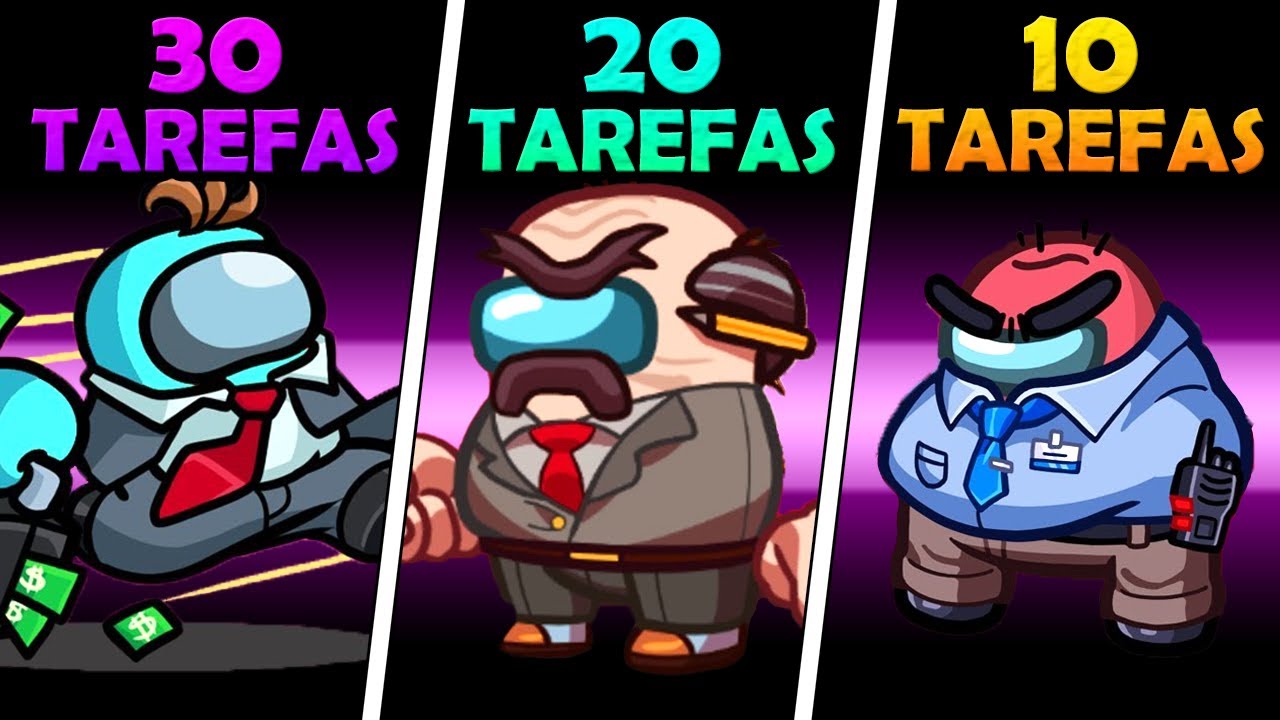 TRABALHADOR mas A CADA PARTIDA, TEM MENOS TAREFAS no Among Us Mod