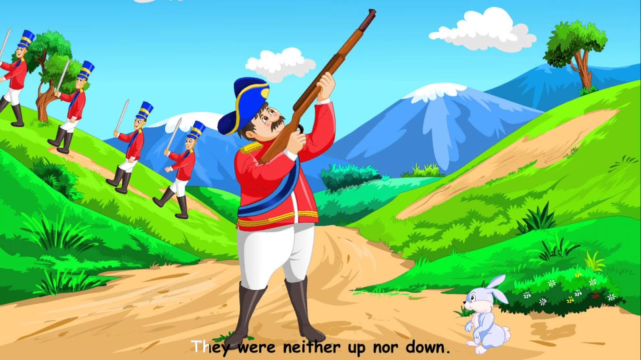 Grand Old Duke of York - Nursery Rhymes For Kids