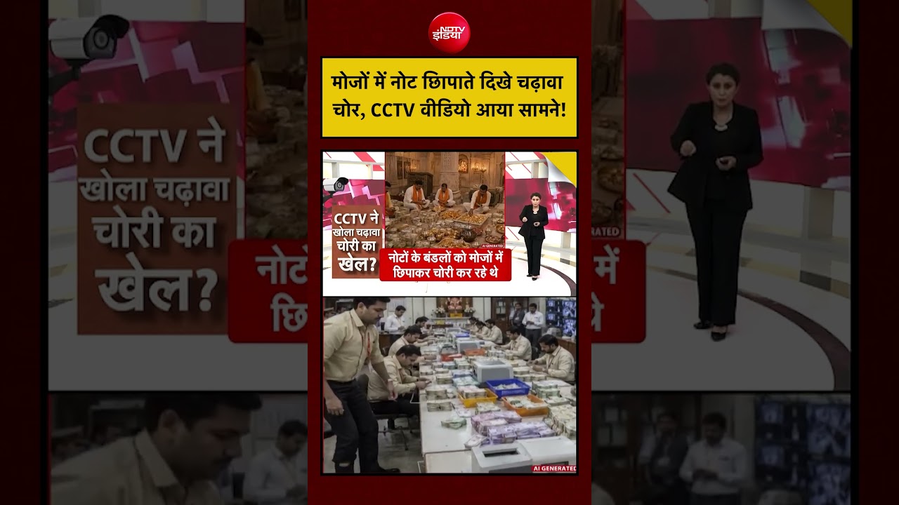Sucherita Kukreti | Ram Mandir Ayodhya: मोजों में नोट छिापाते दिखे चढ़ावा चोर, CCTV Video आया सामने!